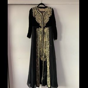 COPY - Black and gold Moroccan kaftan